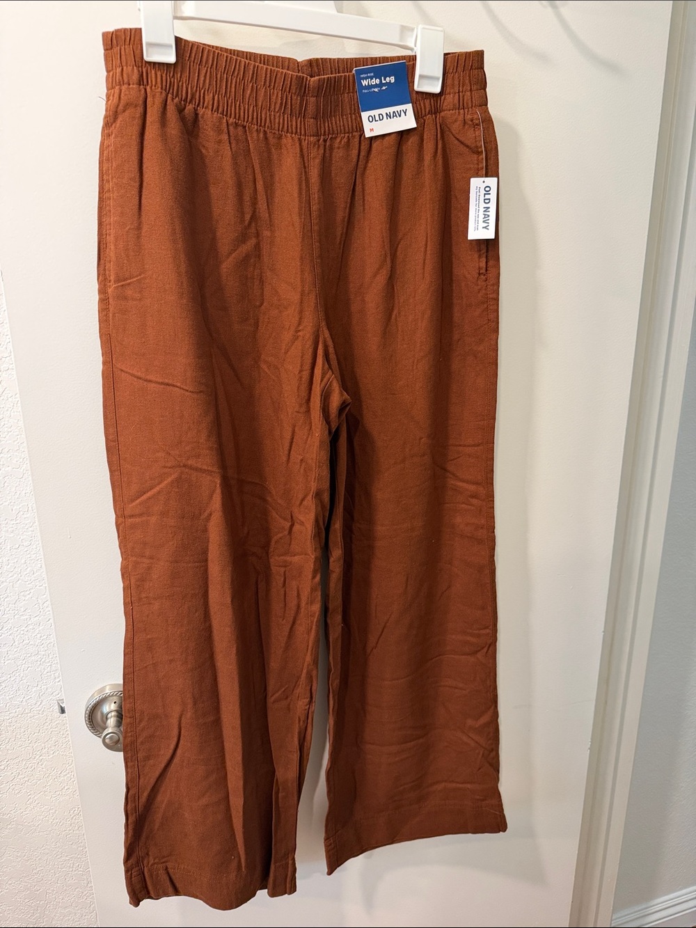 Old Navy Wide Leg Linen Pull On